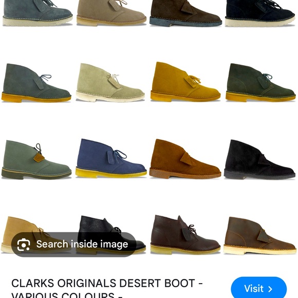 Excellent condition women’s desert boot - Rare Clark’s Original size 8. - Picture 4 of 10